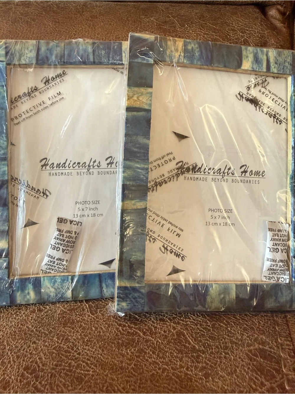 Blue Shell Photo Frame - 5x7 inch